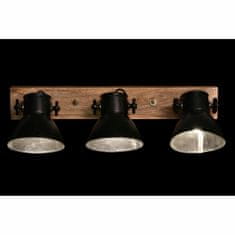 DKD Home Decor Stenska svetilka DKD Home Decor Kovina Mango les 50 W Loft 220 V 64 x 18 x 27 cm