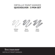 Rayher.	 Set flomastrov Metallic Paint Marker - Quicksilver