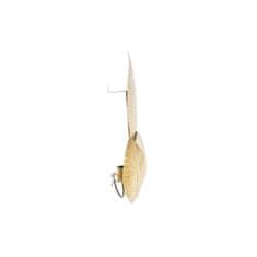 DKD Home Decor Stenska svetilka DKD Home Decor Golden Metal 220 V 50 W List rastline (37 x 14 x 58 cm)