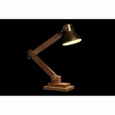 DKD Home Decor Namizna svetilka DKD Home Decor Golden Brown 220 V 50 W (50 x 15 x 65 cm)