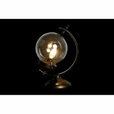 DKD Home Decor Namizna svetilka DKD Home Decor 25W Golden Vintage 220 V (25 x 20 x 36 cm)