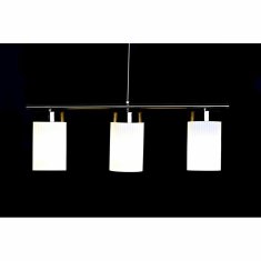 DKD Home Decor Stropna svetilka DKD Home Decor Golden White (60 x 15 x 25 cm)