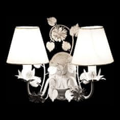 DKD Home Decor Stropna svetilka DKD Home Decor 8424001823574 White Multicolor Metal 25 W 220 V 38 x 22 x 31 cm 39 x 22 x 32 cm