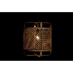 DKD Home Decor Stropna svetilka DKD Home Decor črno rjava 220 V 50 W (36 x 36 x 48 cm)