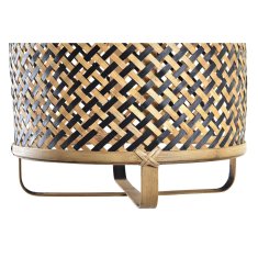 DKD Home Decor Stropna svetilka DKD Home Decor črno rjava 220 V 50 W (36 x 36 x 48 cm)