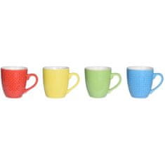 EXCELLENT Komplet 4 lončkov iz porcelana 240 ml KO-Q96000080