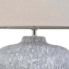 BigBuy Namizna svetilka Ceramic Grey 40 x 40 x 55 cm