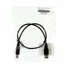 Digitus kabel USB A-B 0,5m črn dvojno oklopljen
