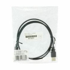 Digitus kabel USB A-B 1m črn dvojno oklopljen