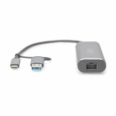 Digitus pretvornik USB-Mrežni USB A-UTP 2.5G USB-C + USB A DN-3028