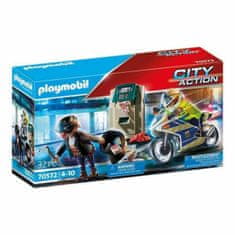NEW Playset City Action Police Motorbike Playmobil 70572 (32 pcs)