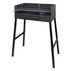 BigBuy Žar na oglje s stojalom Imex el Zorro Grill Black (69 x 40 x 92 cm)