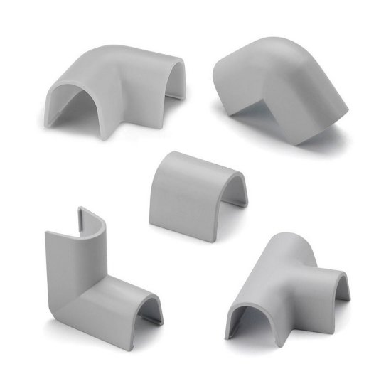 Inofix Povezovalna cevka Inofix 2201 Grey 8 x 7 mm