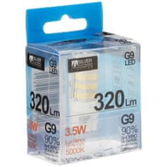 Silver Electronics LED svetilka Silver Electronics 130450 3,5 W G9 5000K