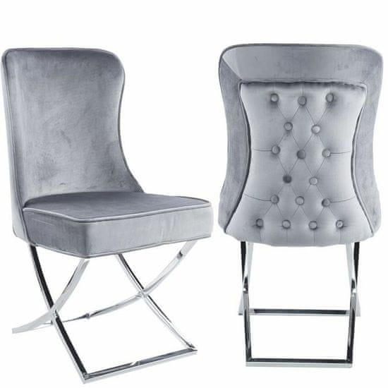 DKD Home Decor Stol DKD Home Decor Grey 53 x 64 x 99,5 cm