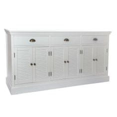 DKD Home Decor Bivak DKD Home Decor Bela oranžna Les Plastika 160 x 41 x 83 cm