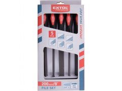 Extol Premium Datoteke, nastavljeno 5ks, 200mm, Sec 2