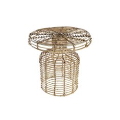 DKD Home Decor Stranska mizica DKD Home Decor Natural 48 x 48 x 45 cm
