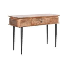 DKD Home Decor Konzola DKD Home Decor Naravna črna kovina Mango les