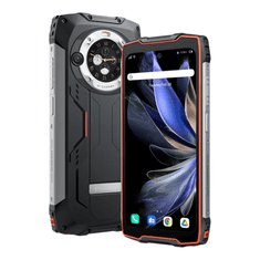 Blackview Pametni robustni telefon BV9300 Pro 12GB+256GB z vgrajeno 100LM svetilko, oranžen