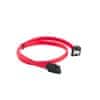 Kabel SATA III Lanberg CA-SASA-13CU-0050-R 0,5 m rdeč