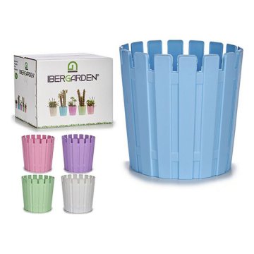 BigBuy Plastični sadilnik 13,5 x 12,5 x 13,5 cm