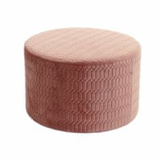 DKD Home Decor Naslon za noge DKD Home Decor Roza MDF Wood Šestdeseta leta 55 x 55 x 35 cm