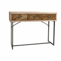 DKD Home Decor Konzola DKD Home Decor Kovina Les (110 x 32 x 85 cm)