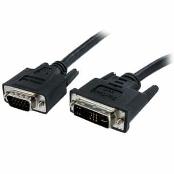 Startech Adapter VGA na DVI Startech DVIVGAMM2M (2 m) črn