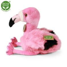 Rappa Plišasta ptica flamingo 20 cm EKOLOŠKO PRIJAZNO