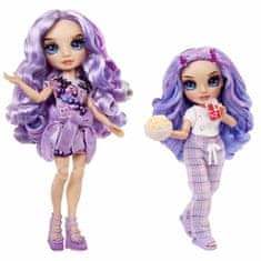 Rainbow High Mavrična srednja šola Junior Fashion Doll - Violet Willow TV