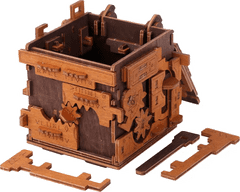 Wooden city 3D lesena sestavljanka Escape room: sestavljanka 149 kosov
