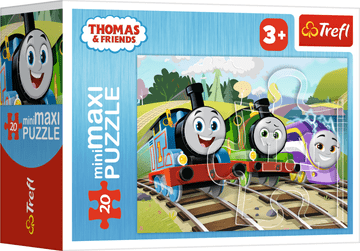 Trefl Puzzle Tankovski motor Thomas: 20 kosov: Tomas, Percy in Kana