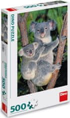 Dino Puzzle Koale na drevesu 500 kosov