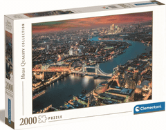 Clementoni Puzzle Letalski pogled na London 2000 kosov