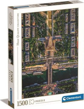 Clementoni Puzzle Let nad Parizom 1500 kosov