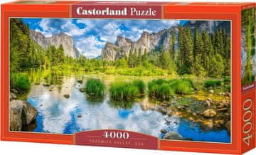 Castorland Puzzle Dolina Yosemite, ZDA 4000 kosov