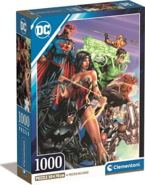 Clementoni Sestavljanka DC Comics Justice League 1000 kosov