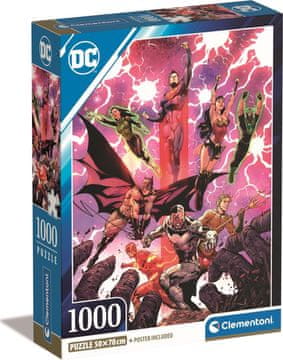 Clementoni Sestavljanka DC Comics: Justice League 1000 kosov