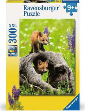 Ravensburger Puzzle Radovedne lisice XXL 300 kosov