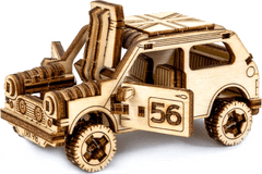 Wooden city 3D sestavljanka Superfast Rally Car 1