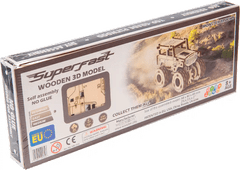 Wooden city 3D sestavljanka Superfast Monster Truck 5