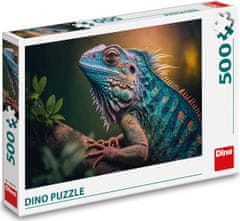Dino Iguana Puzzle 500 kosov