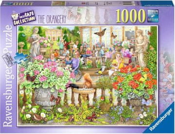 Ravensburger Puzzle Kavarna v oranžeriji 1000 kosov