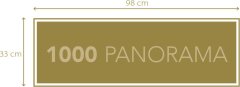 Clementoni Puzzle Panorama: 1000 kosov