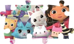 Clementoni Gaby's Magic House Puzzle: Gaby and the Cats MAXI 60 kosov