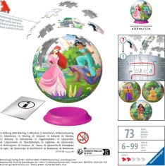 Ravensburger 3D Puzzleball Disney Princesses 73 kosov