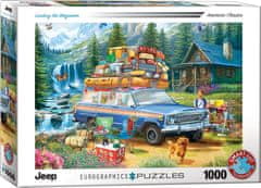 EuroGraphics Jeep Puzzle: 1000 kosov