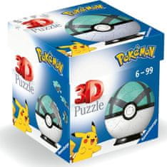 Ravensburger 3D Puzzle-Ball: Pokémon Net Ball 54 kosov