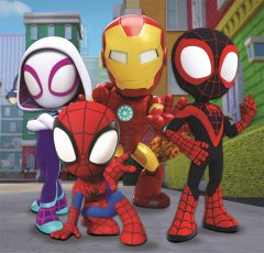 Clementoni Puzzle Spidey in njegovi neverjetni prijatelji 3x48 kosov